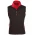  JK46 - Ladies Rosewall Soft Shell Vest - Black/Red