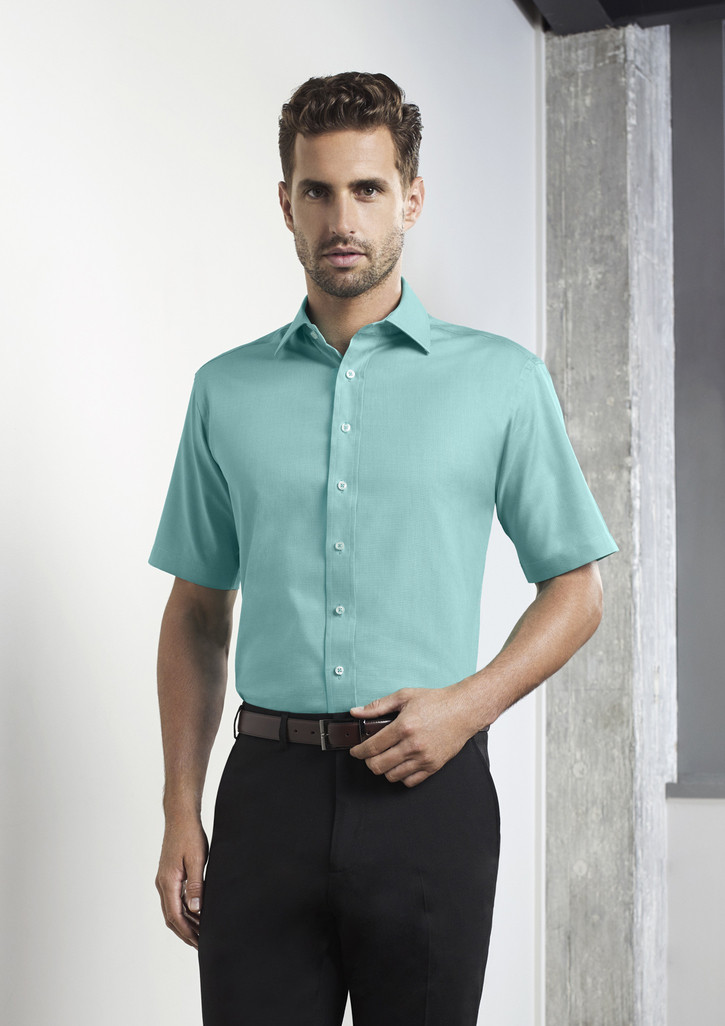 Hudson Mens Short Sleeve Shirt | Clothing Direct AU